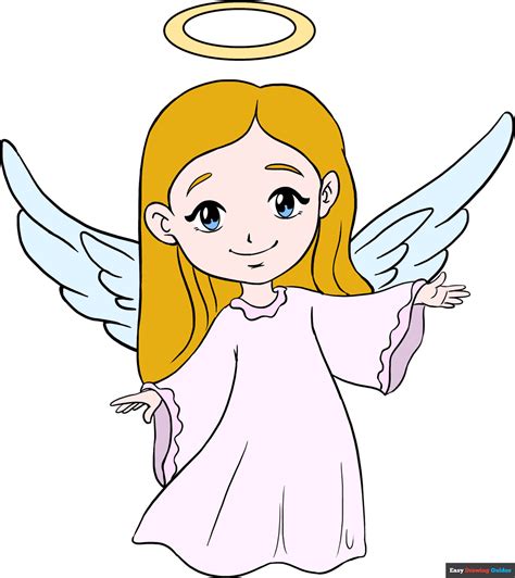 easy drawings angel|simple drawings of angels.